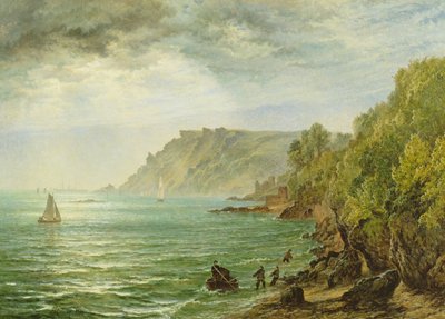 Salcombe Estuary, South Devon by Henry Dawson